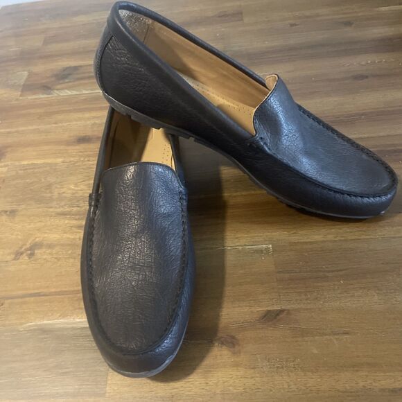 Foot Joy Mens Loafers Club Casuals Black Leather Golf Driving Shoes Sz 14M 79061 main image 6